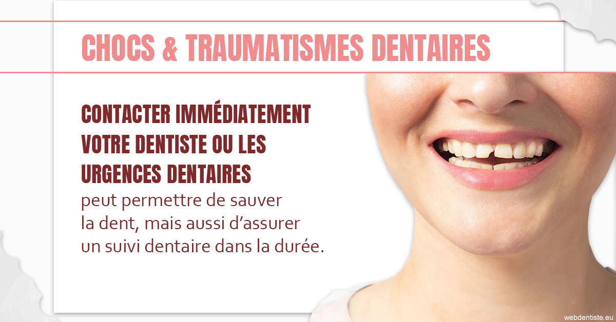 https://www.dr-christophe-carrere.fr/2023 T4 - Chocs et traumatismes dentaires 01